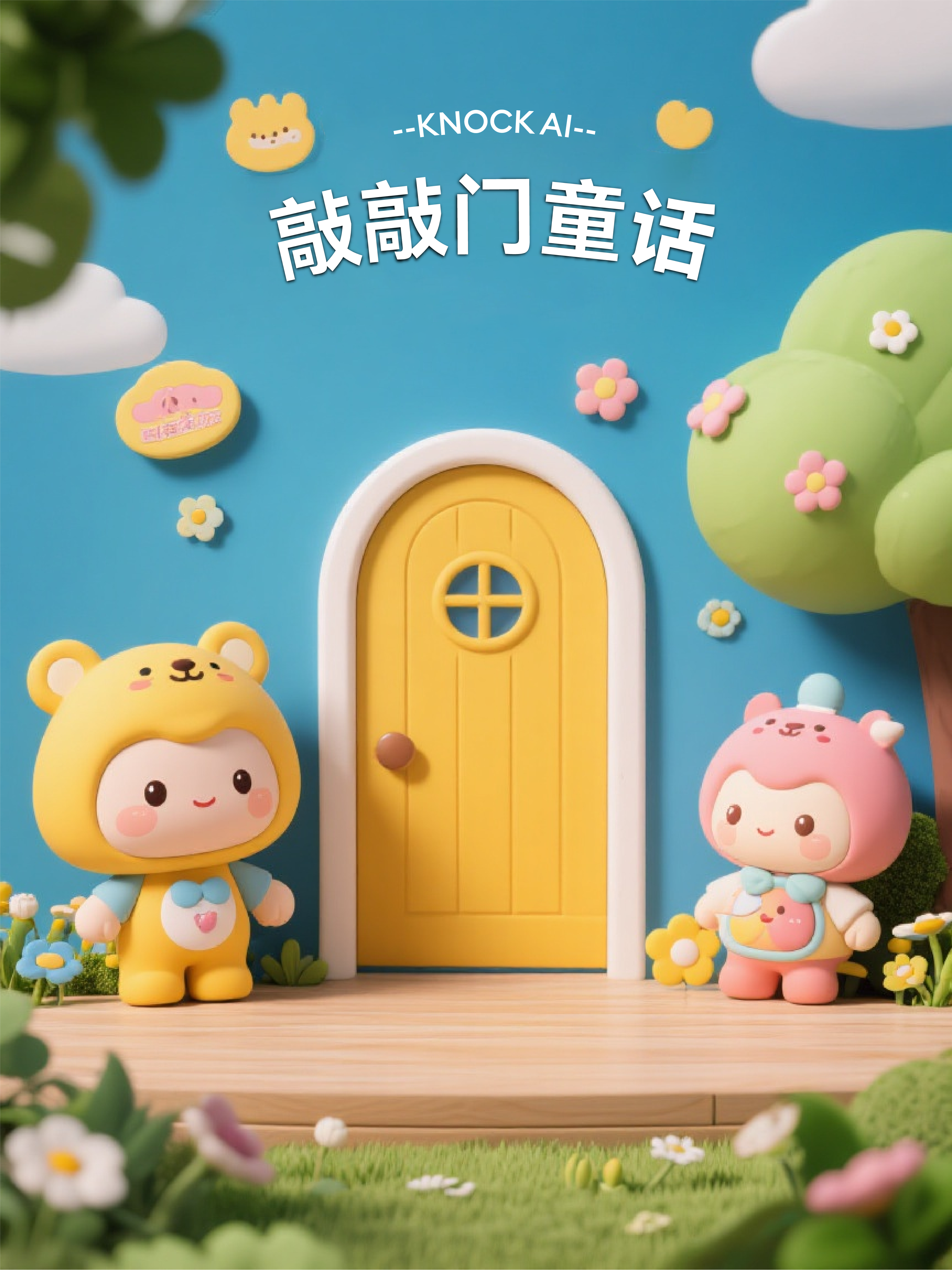 敲敲门童话